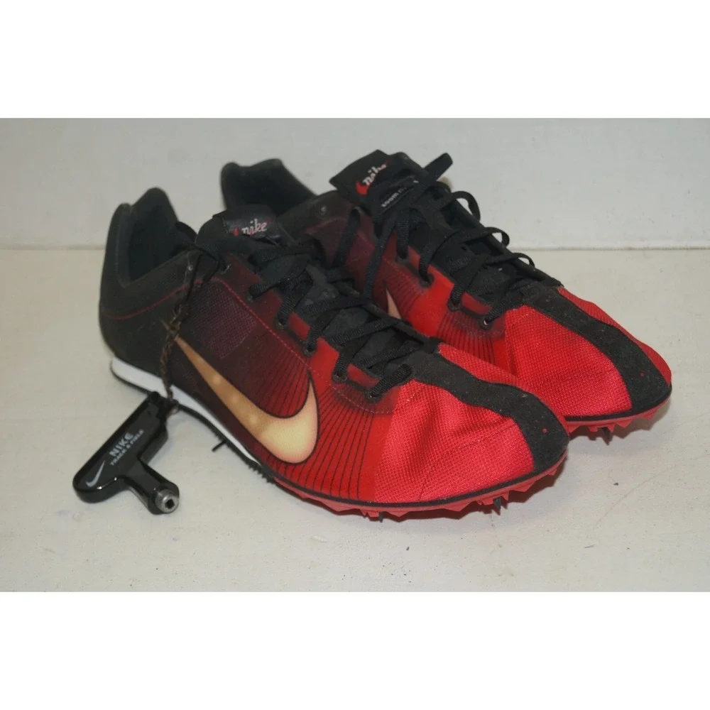 Nike Bowerman Men's Track and Field Shoes 333361-012 Red Size 13